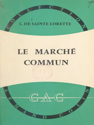 cover image of Le Marché commun
